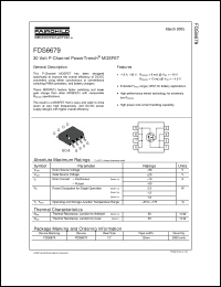 Click here to download FDS6679_05 Datasheet