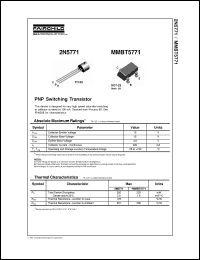 Click here to download 2N5771_01 Datasheet