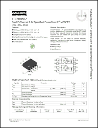 Click here to download FDS9933BZ Datasheet