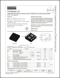 Click here to download FDFME3N311ZT Datasheet