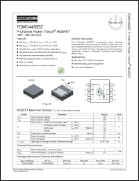 Click here to download FDMC4435BZ Datasheet