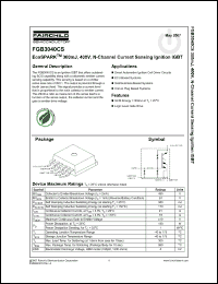 Click here to download FGB3040CS Datasheet