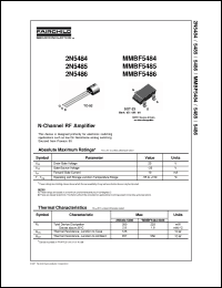 Click here to download 2N5484_00 Datasheet