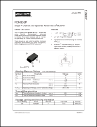 Click here to download FDN336P_05 Datasheet