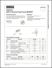 Click here to download FDP2710 Datasheet