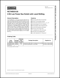 Click here to download NC7WBD3125_05 Datasheet