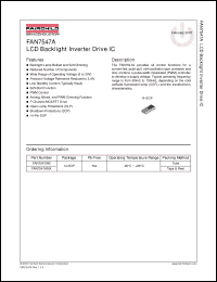 Click here to download FAN7547A Datasheet