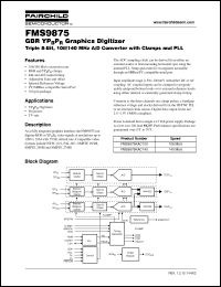 Click here to download FMS9875 Datasheet