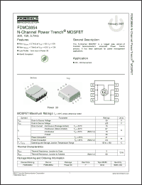 Click here to download FDMC8854 Datasheet