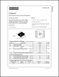 Click here to download FDS4470_06 Datasheet