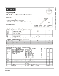 Click here to download KSP2907A_06 Datasheet