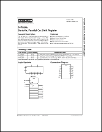 Click here to download 74F164A_00 Datasheet
