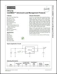 Click here to download FPF2116_08 Datasheet