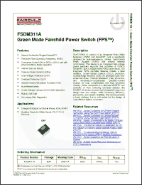 Click here to download FSDM311A Datasheet