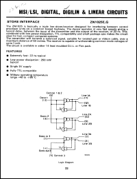 Click here to download ZN1025E Datasheet