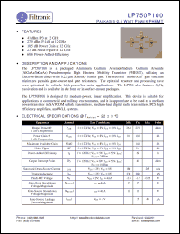 Click here to download LP750P100 Datasheet