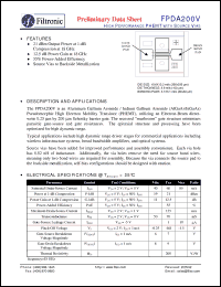 Click here to download FPDA200 Datasheet