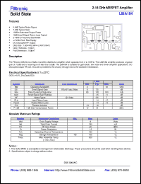 Click here to download LMA184 Datasheet