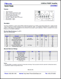 Click here to download LMA208G Datasheet