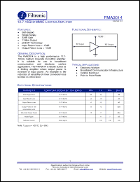Click here to download FMA3014_1 Datasheet