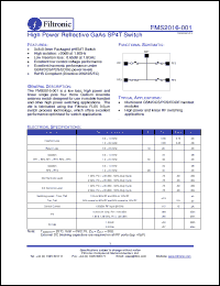 Click here to download FMS2016-001 Datasheet
