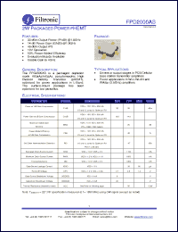 Click here to download FPD2000AS_1 Datasheet
