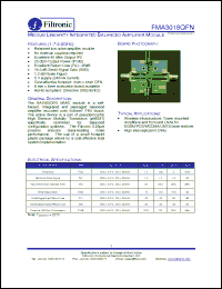 Click here to download FMA3018QFN Datasheet