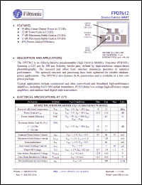 Click here to download FPD7612 Datasheet