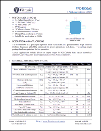 Click here to download FPD4000AS Datasheet