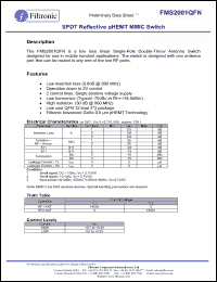 Click here to download FMS2001QFN Datasheet