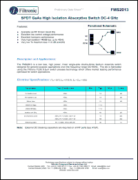 Click here to download FMS2013-000-EB Datasheet