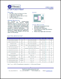 Click here to download FPD1050_1 Datasheet