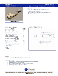 Click here to download OPS002 Datasheet