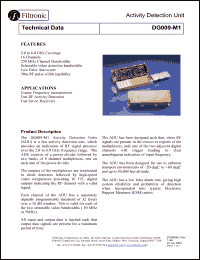 Click here to download DG009-M1 Datasheet