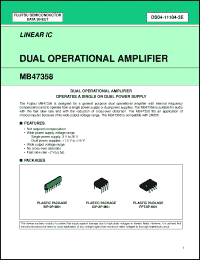 Click here to download MB47385 Datasheet