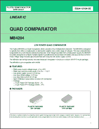 Click here to download MB4204 Datasheet