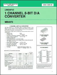 Click here to download MB4072PF Datasheet