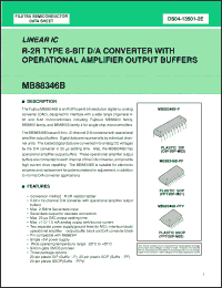 Click here to download MB88346BPFV Datasheet