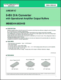 Click here to download MB88344 Datasheet