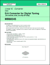 Click here to download MB88345PF Datasheet