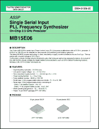 Click here to download MB15E06 Datasheet