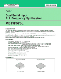 Click here to download MB15F07 Datasheet