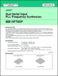 Click here to download MB15F78 Datasheet