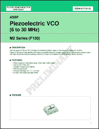 Click here to download FAR-M2CC-25M175-F150-R Datasheet