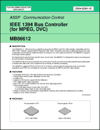 Click here to download MB86612PFV Datasheet