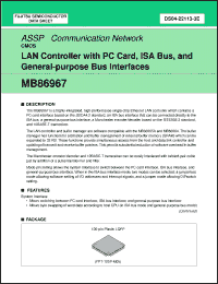 Click here to download MB86967PFV Datasheet