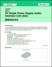 Click here to download MB86434PF Datasheet