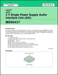Click here to download MB86437PFV Datasheet