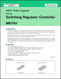 Click here to download MB3782PF Datasheet