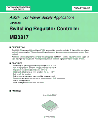Click here to download MB3817PFV Datasheet
